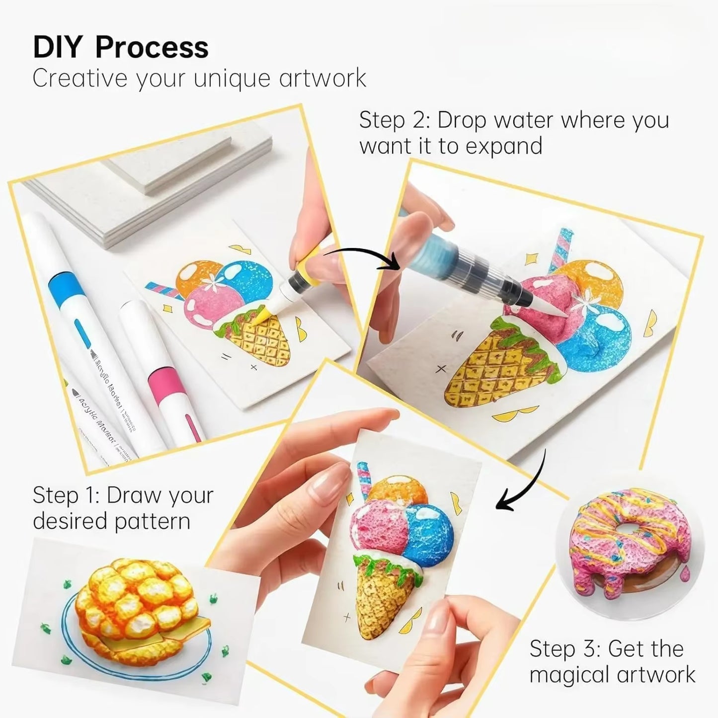 Magic 3D™ – Dai Vita ai Tuoi Disegni: Colora, Immergi e Crea Fantastiche Figure!